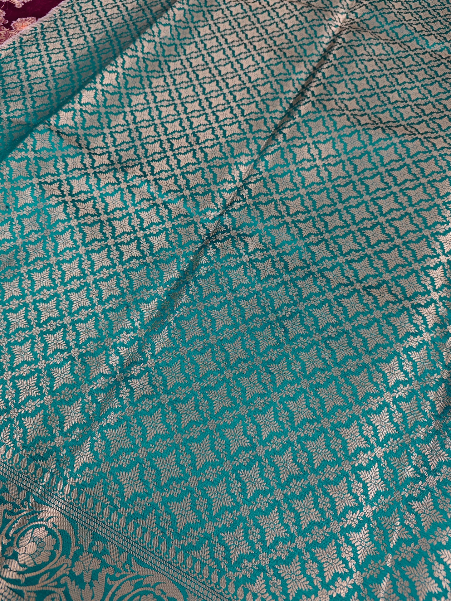 Meganta Pure Dupion Silk saree DP-3