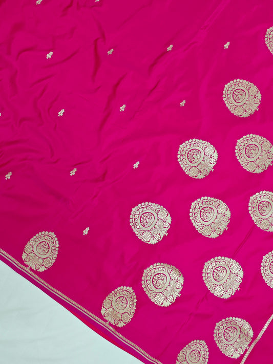 pink-banarasi saree