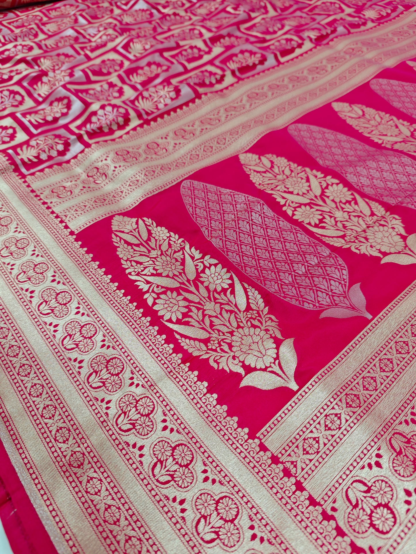 Semi Katan Mughal Pattern SK-6