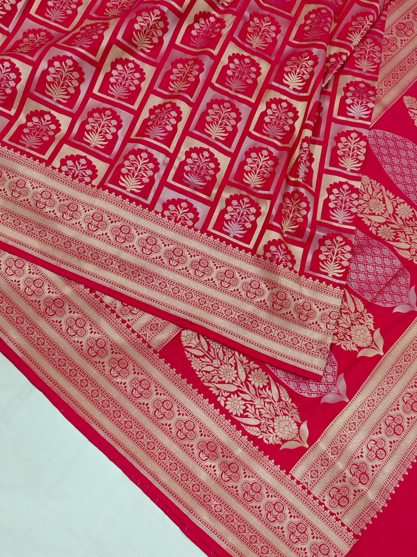 Semi Katan Mughal Pattern SK-6