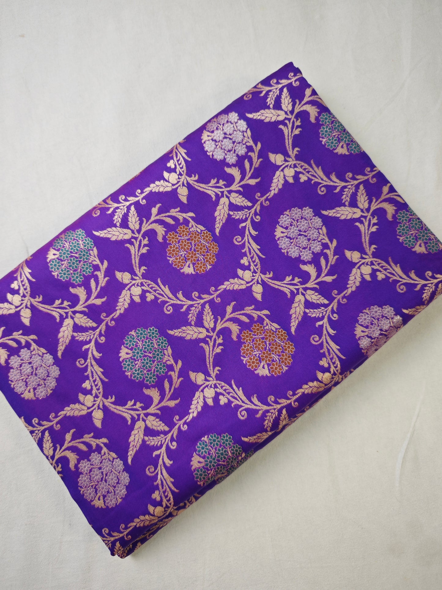 Meganta Meenakari Semi Katan Jaal SK-7