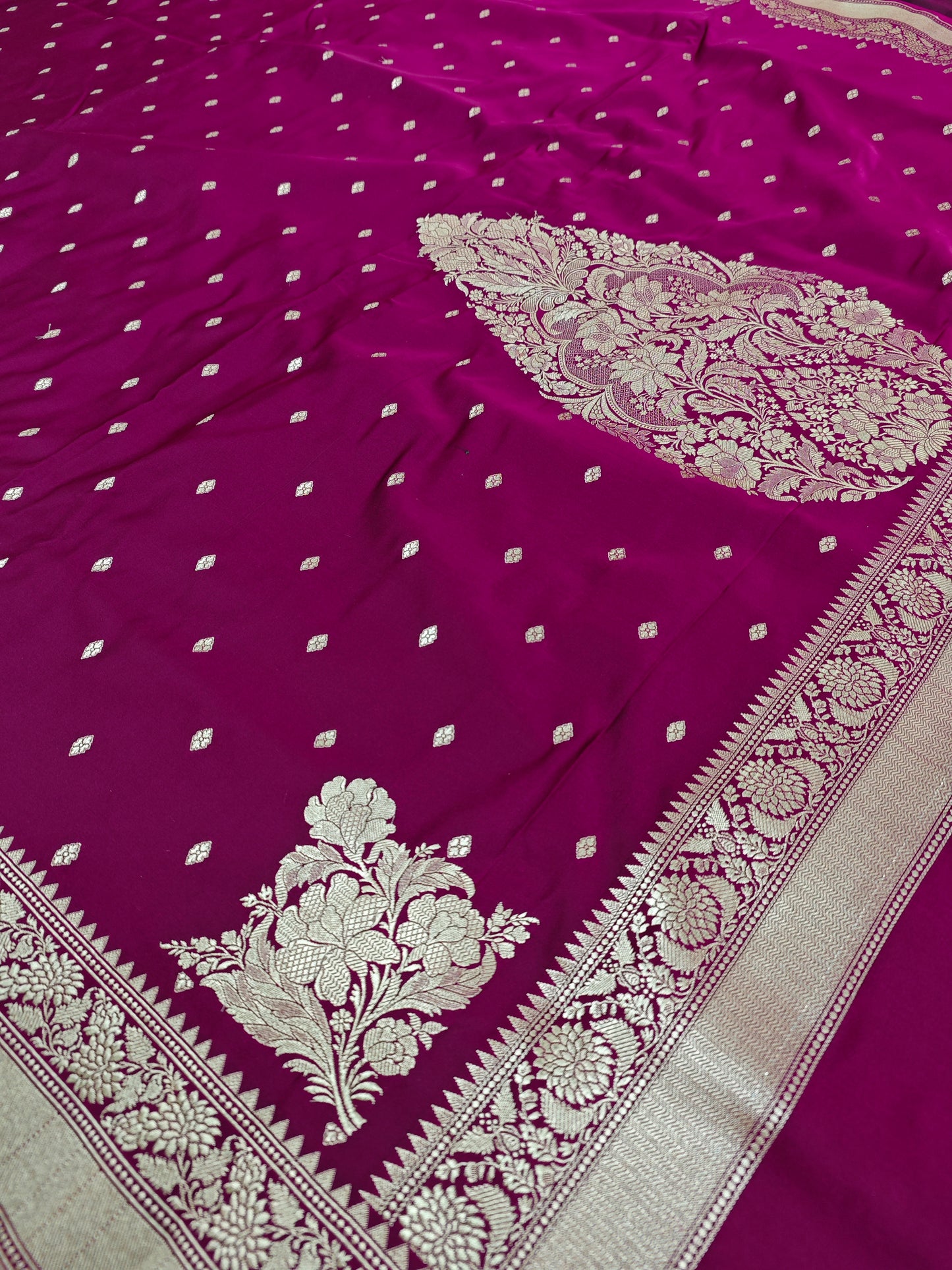 Designer pallu banarasi mashru katan MS-10
