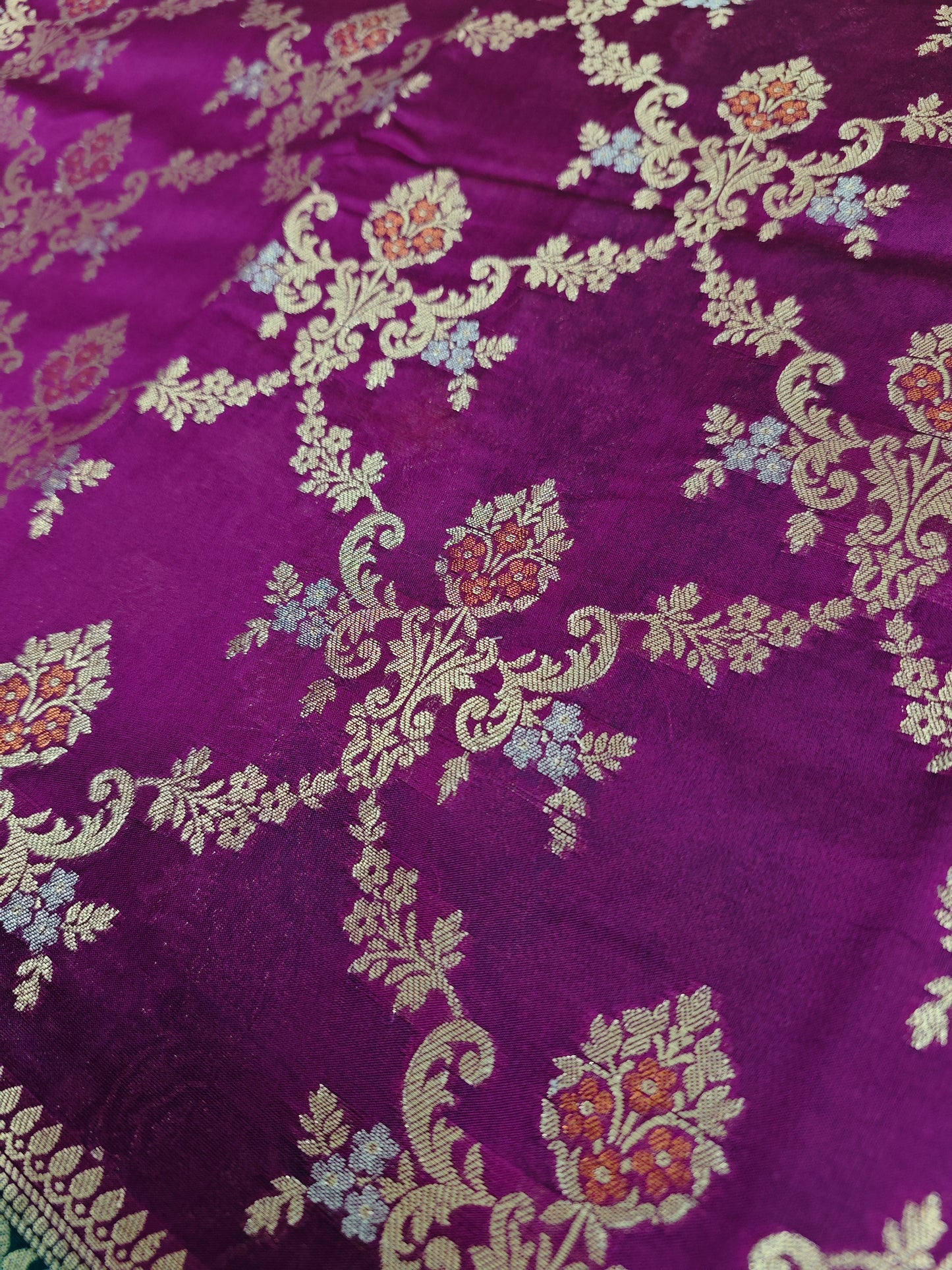 Meganta Pure Dupion Silk saree DP-3