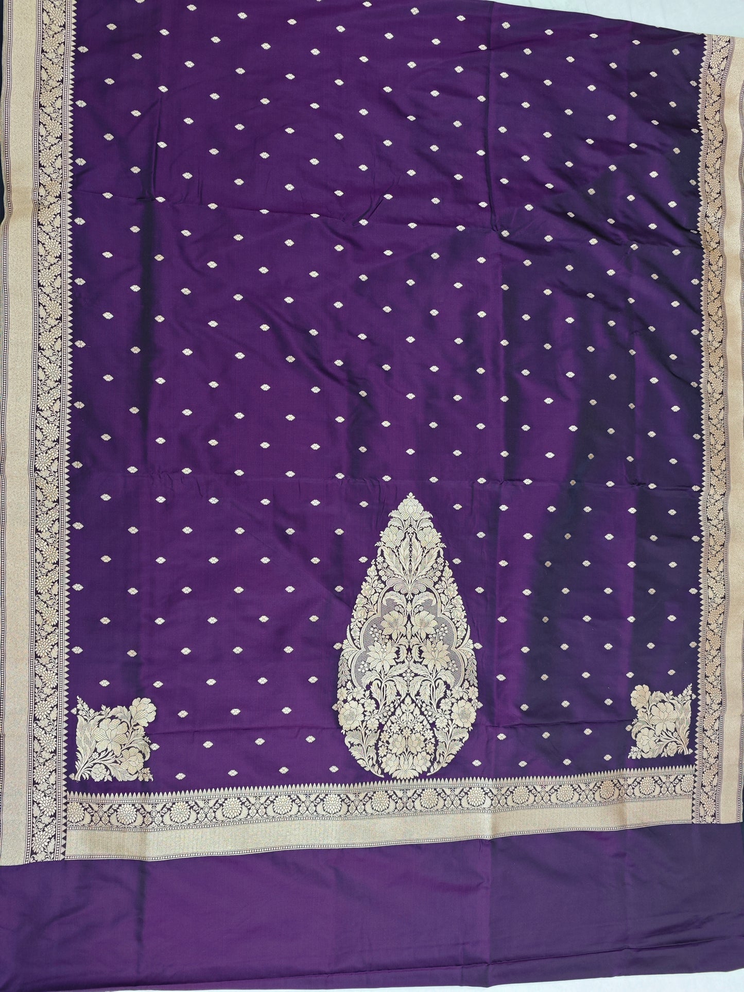 designer banarasi mashru saree