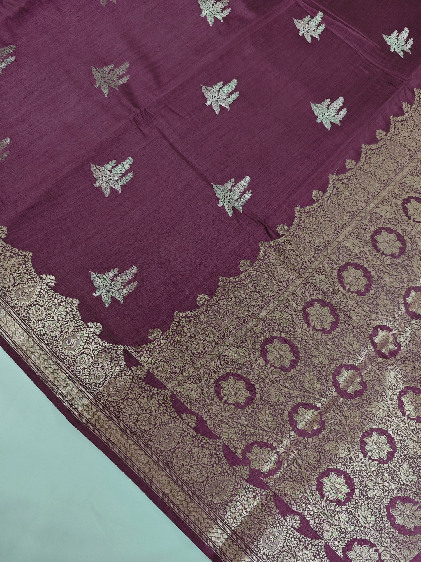 Pure chiniya silk saree CH-6