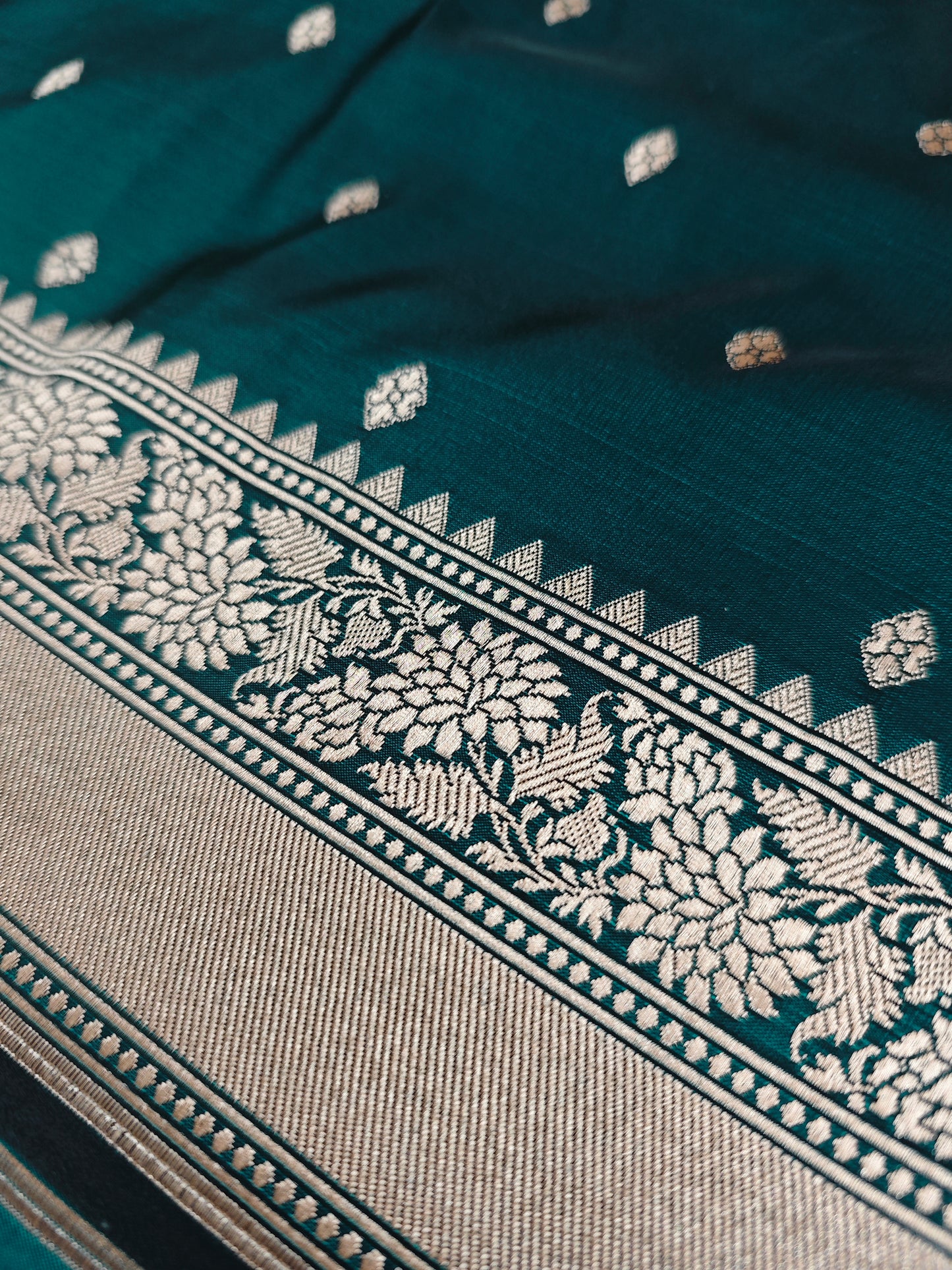 Designer Pallu Mashru Katan MS-10