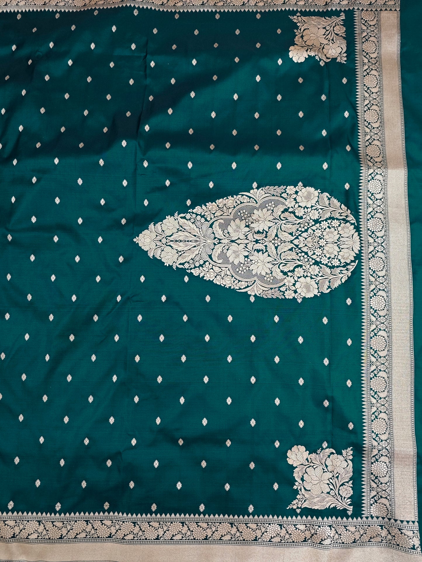 Designer Pallu Mashru Katan MS-10