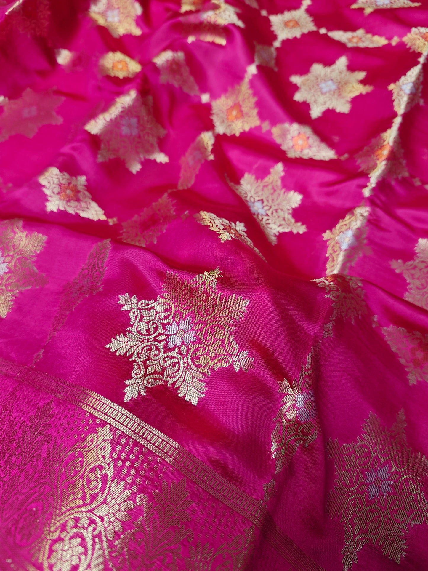 Rani Banarasi Pure Dupion Silk saree DP-2